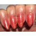 Bluesky Nail Gel Polish Coral Peach Shimmer with Fine Silver Glitter 80620 Sparks Fly UV LED Soak Off 10ml - Buy Online on GoSupps.com