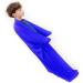 Bossge sensory body sock for children full body sock for adults offers deep pressure entry relaxing sensory toy for autistic children with sensory processing disorder XL/X-Large-74*165cm Blue