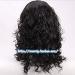 Halloween Men's Moana Maui Black Fluffy Curly Wig | Cosplay Long Hair with Hair Net - Buy Online on GoSupps.com