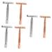 Beavorty 6 Stk Razor Handwasier Tools for Men Rasuradoras Para Hombres Razor For Body Hairstream Affi Double -Side man The handle made of an aluminum alloy