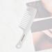 Wide Tooth Detangling Hair Brush - Handgrip Paddle Comb for Long, Wet, Curly Hair - White - Buy Online on GoSupps.com