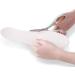 10 Pairs White Disposable Breathable Insoles - Sweat Absorption & Foot Odor Eliminator for Women, Cut-to-Size Shoe Pads - Natural Feet Sole Solution - Buy Online on GoSupps.com