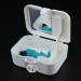 Milageto Portable Denture Case with Mirror & Brush - Ideal Tooth Storage Solution for Travel | International Shipping - Buy Online on GoSupps.com