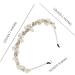 scicent Hair Band Vintage Headbands for Ladies Embellished Crystal Rhinestone Diamond Hairband for Washing Face Elegant Wedding Hair Accessories for Women and Girls Thin Head Hoop - 28911 - Buy Online on GoSupps.com