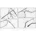 Riccie Multifocal Anti-Blue Light Glasses for Men | Retro Casual HD Readers | Presbyopia Solutions +1.0 to +3.0 - Buy Online on GoSupps.com