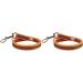 IDC Color & Gray caught leash 20 mm x 1 m without loop orange gray (pack with 2) orange gray 20 mm x 1 m (without loop) (pack with 2)