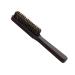 Vusddy Bartbrush wild boar bristles for men men's hairbrushes with wood handle portable hard beard comb Sleek Bun brush Bart brush for beard care beard cleaning beard growth hairdressing salon