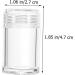 Housoutil 12pcs Boxes Clear Holesml Small with Cosmetic Sifter Empty Refillable Cases Makeup Net Powder Loose - Buy Online on GoSupps.com