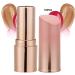 10 Pieces DIY Empty Lipstick Tubes - Round Refilled Lip Balm Shells | Color Gradient Pink & Gold - Perfect for Lip Gloss Customization - Buy Online on GoSupps.com