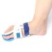 2 pieces bunion corrector toe smoothing hallux valgus rails protect the toes hallux separator foot nightcarnist pad correctors for foot care