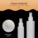 GeRRiT Small Spray Dispenser Bottle Fine Mist Plastic Spray Empty Bottle Refillable Mini Travel Kit Reusable for Cleaning Gardening Plants White - Buy Online on GoSupps.com
