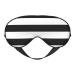 SSIMOO Stripes Black White Sleep Mask-Adjustable Breathable Fashionable Eye Mask for A Comfortable Sleep Experience