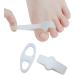 PEDIMEND Double Loop Toe Separator 4 Count - Silicone Gel Two Hole Toe Spreader for Bunion/Hallax Valgus | Correct Toe Misalignment and Improve Foot Care | 2PAIR - 4PCS - Buy Online on GoSupps.com