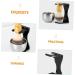 Beavorty 2 Sets Raziet Friseur Hair Removal Brush - Professional Razor Brush Stand & Bowl for Salon Shaving - Acrylic Man Oil Head & Hair Clip - Buy Online on GoSupps.com