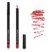 SENZA TRUCCO Natural Lip Liner - Organic Matte Lipstick Long Lasting 02 BRIGHT ME UP