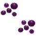 Ciieeo 10 Pcs Flannel Foam Pumpkin Decor Ornament Small Velvet Pumpkins Fabric Jack o Lantern Artificial Vegetable Halloween Pumpkin Diy Pumpkin Models Photo Prop Household Purple Crafts