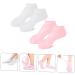 FOMIYES 4 Pairs Exfoliating Moisturizing Socks Cuticles Socks Heal Socks Cracked Heel Non Socks Lotion Hydrating Socks Foot Care Moisturizing Socks Miss Pedicure Cover Sebs - Buy Online on GoSupps.com