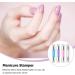 Nail Printing Tool Nail Art Tools Nail Polish Pattern Making Aids Nails Seal Mold Nail Stamp Plate Blue 01  - Buy Online on GoSupps.com