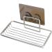 Ciieeo 2pcs Stainless Steel Soap Holder Bathroom Soap Dish Holder Suction Cup Soap Dish Shower Sponge Holder Soap Basket Shower Soap Rack Bath Soap Holder No Trace -mounted - Buy Online on GoSupps.com