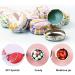 Rarapop 12 Pack Round Empty Tin Candle Jars - 20ml Refillable Travel Tins for Candle, Lip Balm, Salve, Eye Shadow & Powder - Buy Online on GoSupps.com