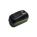 Exalt Paintball Loader Case - Univeral Paintball Hopper Protective Case - Carbon Case Series (Black Carbon/Lime Microfiber)