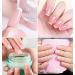 Noverlife 3PCS Nail Art Stamper Kit - Clear Silicone Stampers for Nail Design - Manicure Jelly Stamper Set with Scraper Cards - DIY Nail Stamping Transfer in 3 Sizes - Buy Online on GoSupps.com