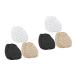 FOMIYES 6 Pairs High Heels Forefoot Pad Crystals and Gemstones Girls Heels Shoe Accessory Forefoot Cushion Inserts Plantar is Unusual Anti-Slip Insole Pad Front Feet Gasket