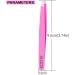 Professional Stainless Steel Eyebrow Tweezers for Precision Plucking and Ingrown Hair Removal - Pink - Buy Online on GoSupps.com