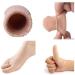 MQFORU Adjustable Gel Toe & Finger Caps - 4PCS (Large) | Toe & Finger Cushion Sleeves Protectors for Toe Caps, Ribbed Knit Design - Buy Online on GoSupps.com