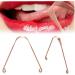 TOSSPER Copper Tongue Cleaner - Non-Gagging Metal Tongue Scraper for Unisex Oral Care | Best Dental Hygiene Tool - Buy Online on GoSupps.com