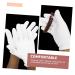 Healeved 48 Pairs White Cotton Gloves Jewelry Touching Gloves Key Hider Outdoor Washable Cotton Gloves Utility Work Gloves Mittens Tires Elastic Gloves Miss Wen Wan Labor Protection Cotton - Buy Online on GoSupps.com