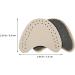 Healvian Forefoot Cushions - 8 Pairs High Heel Pads Anti-Slip Cow Leather & Latex Insoles for Women & Girls - Beige Metatarsal Support - Buy Online on GoSupps.com