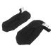 Toe Separator Socks Bunion Relief Socks Ergonomic Safe Soft Elastic Portable for Travel (Black)