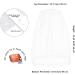 Cinvo Bug Net Face Netting Head Mesh Hat for Outdoor Activities - White - Free Stock Pouch - Protects Against Bugs, Gnats, and Midges - Buy Online on GoSupps.com