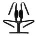 Windosier universal 5-point harness for children - infant harness for high chairs strollers tricycles and child seats in cars child harnesses