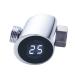 Shower Thermometer 5 85  Baby Bath Water Thermometer With LED Digital Shower Temperature Display Compatible With Most Bathroom Equipment 45*60*45mm Silver