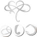 STOBAZA 1pc Wrought Iron Heart Pendant Decor Emblems Heart Metal Sign Art Wall Ornament Hollow Accessories 35x28.5cm Silver - Buy Online on GoSupps.com