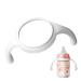 Buy Honhoha White Silicone Baby Bottle Holder | Universal Handles for Wide Neck & Glass Bottles | Safe & Durable - Buy Online on GoSupps.com