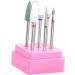 Healeved 3 Sets Manicure Drill Bits Power Tools Nail Grinding Head Nail Polishing Tool Orange Hair Bow Irish Accessories for Women Lavender Paddle Brush Nail File Bits Nail Drill Alloy - Buy Online on GoSupps.com
