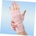 FOMIYES 2 Pairs Ice Silk Nail Gloves nail care gloves nail art fingerless gloves anti gloves nail art supplies anti-uv fingerless gloves UV gloves Nylon Miss Accessories - Buy Online on GoSupps.com