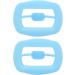 2 Pack Dental Mouth Opener - Silicone Cheek Retractor for Teeth | Portable & Reusable | Ideal for Dental Work (Blue) - Buy Online on GoSupps.com