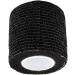 Self Adherent Waterproof Elastic Bandage Tape - Breathable Athletic Wrap - Black 5x450cm | International Shipping - Buy Online on GoSupps.com