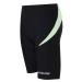 Airtracks men's functional running pants Shortly Pro - running - running tight - running shorts - sports trousers - jogging pants - compression - breathable - quick -drying - reflectors L black -gray