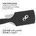 Everlong Hair Boar Bristle Brush: Shine & Growth Promotion, Scalp Massage, Detangling - Safe for All Hair Types - Matte Black Ergonomic Handle - Buy Online on GoSupps.com