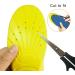 VoMii Memory Foam Insoles for Plantar Fasciitis Relief | Arch Support for Women Men Kids | Breathable Shoe Inserts for Shock Absorption and Foot Pain Relief | Blue | Size M (Men 6-9, Women 7-11) - Buy Online on GoSupps.com