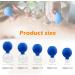 Tbusingoto 5-Series Glass Cupboard Set | Professional Suction Balls (25-65mm) for Medical & Fireless Cupping - Premium Blue Cupping Glass - Buy Online on GoSupps.com