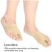 Allesoky Toe Separator Corrector - Hallux Valgus Straightener & Crooked Toe Alignment with Gel Pad Protector for Men and Women - Say Goodbye to Foot Pain - Buy Online on GoSupps.com
