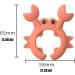 Silicone Crab Spatula Spoon Holder Creative Silicone Multifunctional Crab Shaped Spatula Rack Anti-Overflow Clip Kitchen Gadgets (Mix) - Buy Online on GoSupps.com