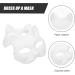DIYEAH 10pcs Cat Mask - Unpainted Masquerade & Paper Mache Animal Masks for Dance Party - International Shipping Available - Buy Online on GoSupps.com
