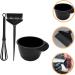 Homoyoyo Kit Coloration Cheveux 3 Pi ces Noir Bol de Teinture pour Cheveux Pinceau Teindre Tige D agitation pour Salon et Usage Domestique - Buy Online on GoSupps.com
